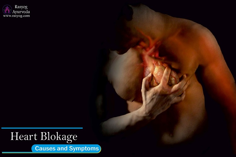 heart blockage causes and symptoms